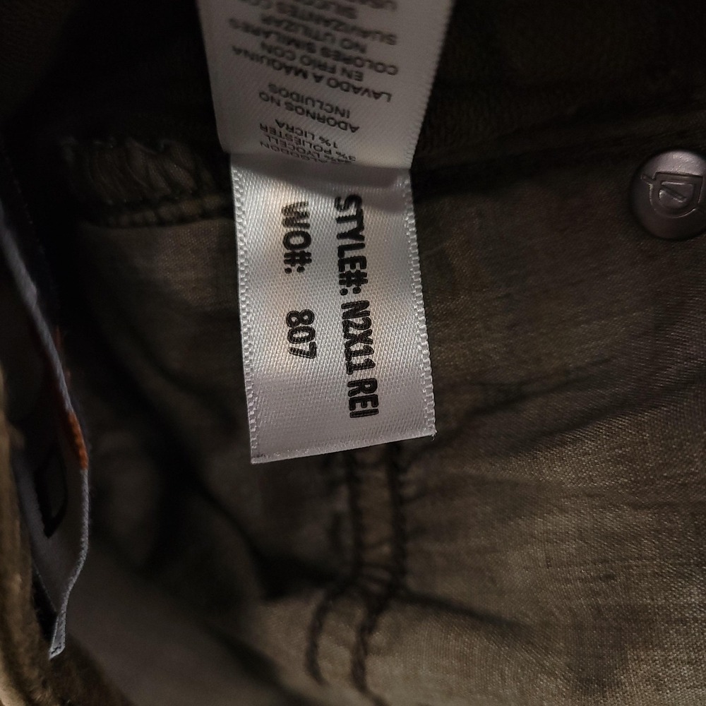 DUER N2X Relaxed Fit Pants Mens 30x32 Olive Green Stretch Performance Casual - Picture 6 of 14